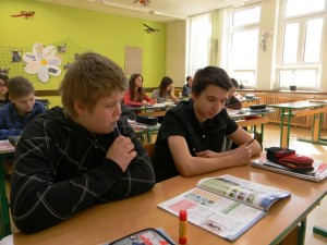 Výběrová 6. třída na základní škole v Líšni